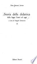 Storia della didattica dalla legge Casati ad oggi