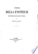 Storia della enfiteusi dei terreni ecclesiastici di Sicilia