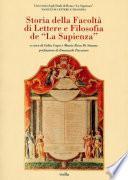 Storia della Facoltà di Lettere e Filosofia de “La Sapienza”
