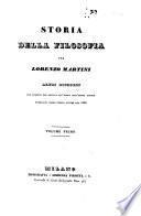 Storia della Filosofia altri discorsi che possono far seguito all'opera coll'egual titolo pubblicata dallo stesso autore nel 1838
