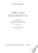Storia della filosofia: Filosofia del Romanticismo. Filosofia tra il secolo XIX e il XX