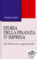 Storia della finanza d'impresa. Dal XVIII secolo a oggi