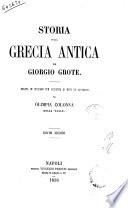 Storia della Grecia antica di Giorgio Grote