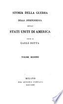 Storia della guerra della independenza degli Stati Uniti di America scritta da Carlo Botta. Volume primo-[quarto]