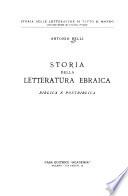 Storia della letteratura ebraica