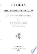 Storia della letteratura italiana ad uso delle scuole