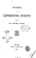 Storia della letteratura italiana compilata da Cesare Cantù