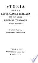 Storia della letteratura italiana: Dall' anno MCCCC fino all' anno MD. 3 pts