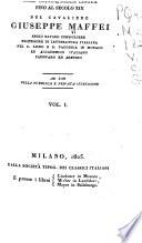 Storia della letteratura italiana dall' origine della lingua fino al secolo XIX
