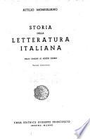 Storia della letteratura italiana dalle origini ai nostri giorni