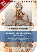 Storia della letteratura italiana del cav. Abate Girolamo Tiraboschi – Tomo 3. – Parte 1