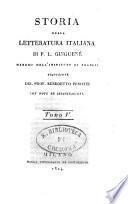 Storia della letteratura italiana di P. L. Ginguene ... traduzione del prof. Benedetto Perotti