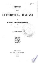 Storia della letteratura italiana