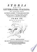 Storia Della Letteratura Italiana