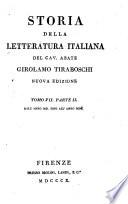 Storia della letteratura italiana