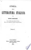 Storia della Letteratura Italiana