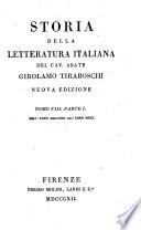 Storia della letteratura italiana