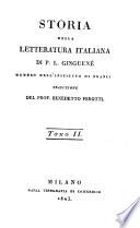Storia della Letteratura Italiana