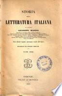 Storia della letteratura italiana