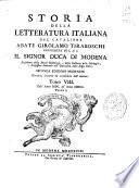 Storia della letteratura italiana