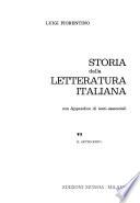 Storia della letteratura italiana