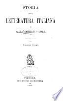 Storia della letteratura italiana