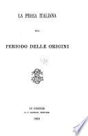 Storia della letteratura italiana. ...