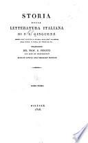 Storia della letteratura italiana