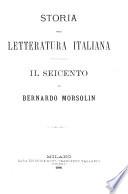 Storia della letteratura italiana