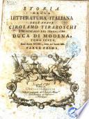 Storia Della Letteratura Italiana