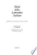 Storia della letteratura italiana