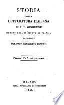 Storia della Letteratura Italiana