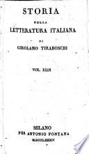 Storia della letteratura italiana