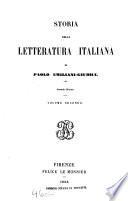 Storia della letteratura Italiana