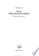 Storia della letteratura italiana