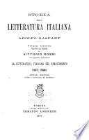 Storia della Letteratura Italiana