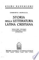 Storia della letteratura latina cristiana