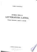 Storia della letteratura latina