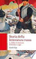 Storia della letteratura russa