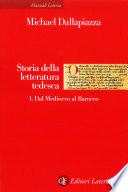 Storia della letteratura tedesca. 1. Dal Medioevo al Barocco