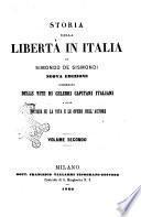 Storia della libertà in Italia