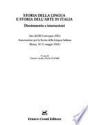 Storia della lingua e storia dell'arte in Italia
