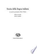 Storia della lingua italiana