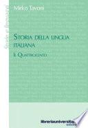 Storia della lingua italiana. Il Quattrocento