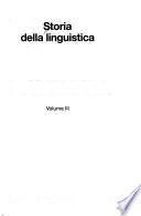 Storia della linguistica