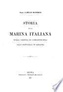 Storia della marina Italiana dalla caduta di Constantinopoli alla battaglia di Lepanto