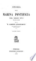 Storia della marina pontificia nel medio evo dal 728 al 1499