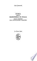 Storia della massoneria in Italia
