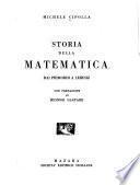 Storia della matematica dai primordi a Leibniz