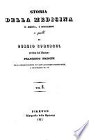 Storia della medicina in aggiunta e continuazione a quella di Curzio Sprengel